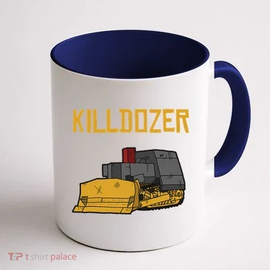 Killdozer Modified Tank Bulldozer Coffee Mug back