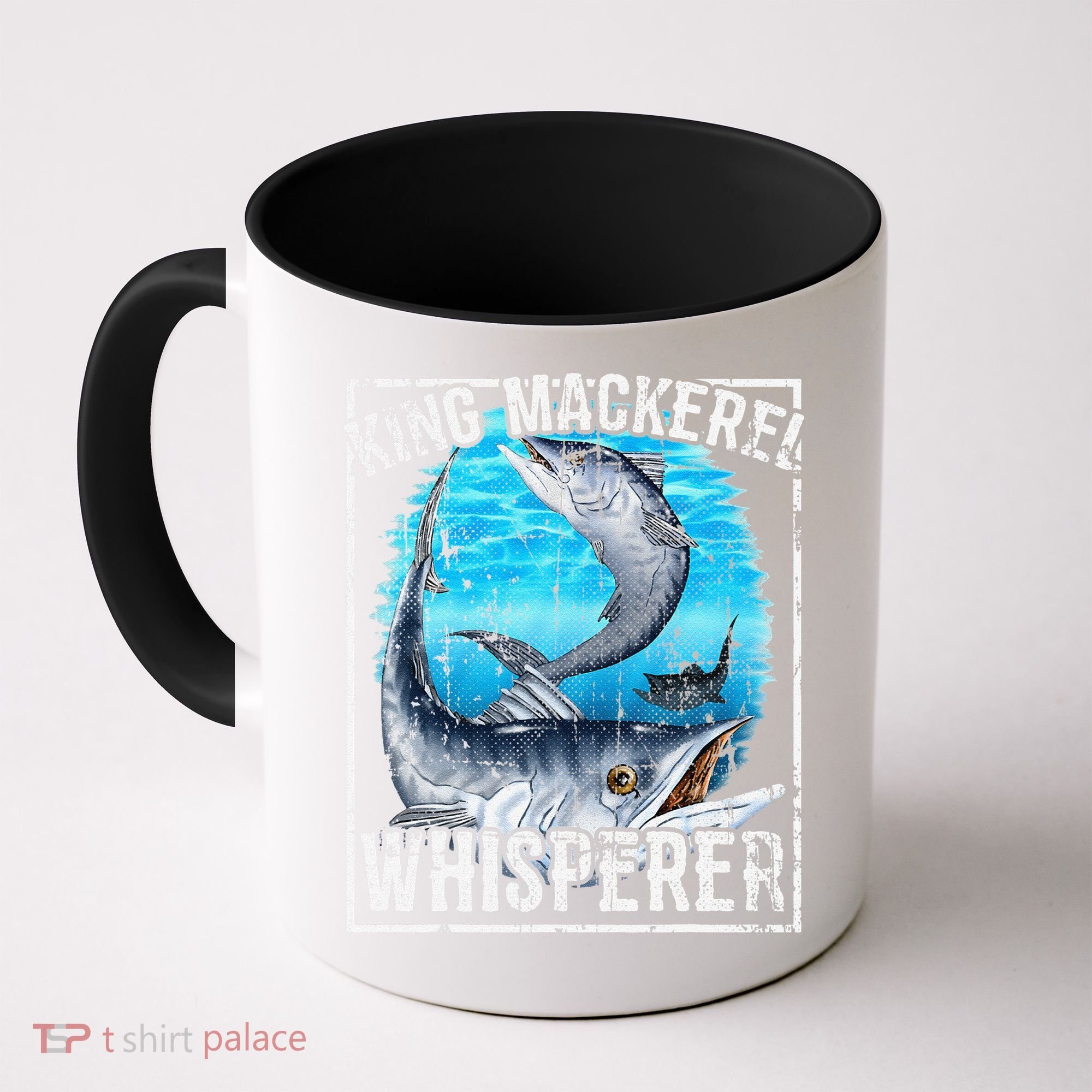 King Mackerel Whisperer Deep Sea Fishing Coffee Mug