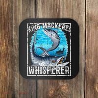 King Mackerel Whisperer Deep Sea Fishing Coaster thumb 0