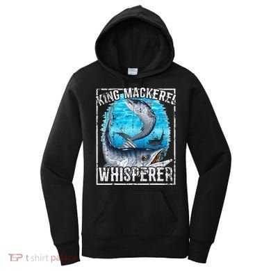King Mackerel Whisperer Deep Sea Fishing Women's Hoodie
