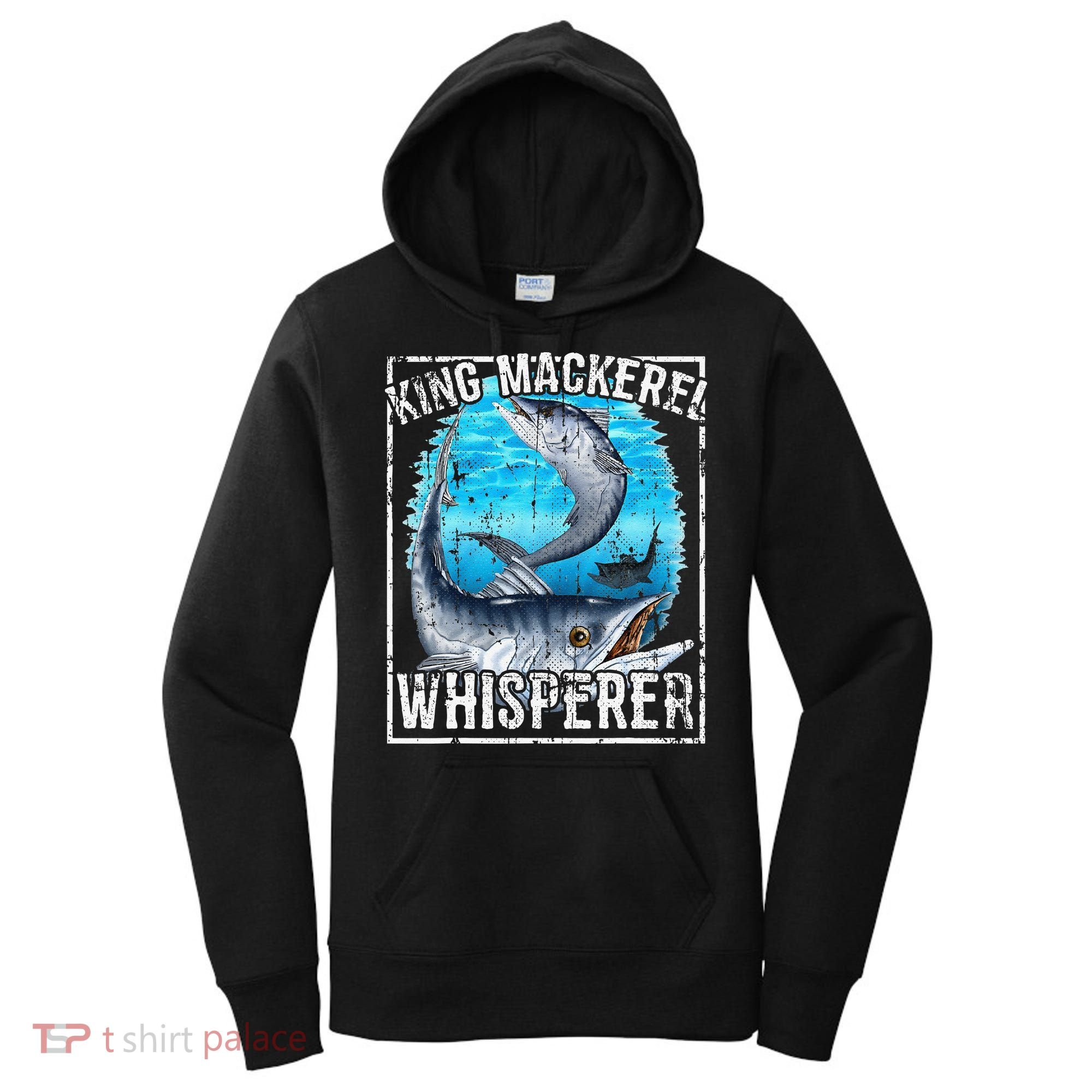 King Mackerel Whisperer Deep Sea Fishing Women's Hoodie