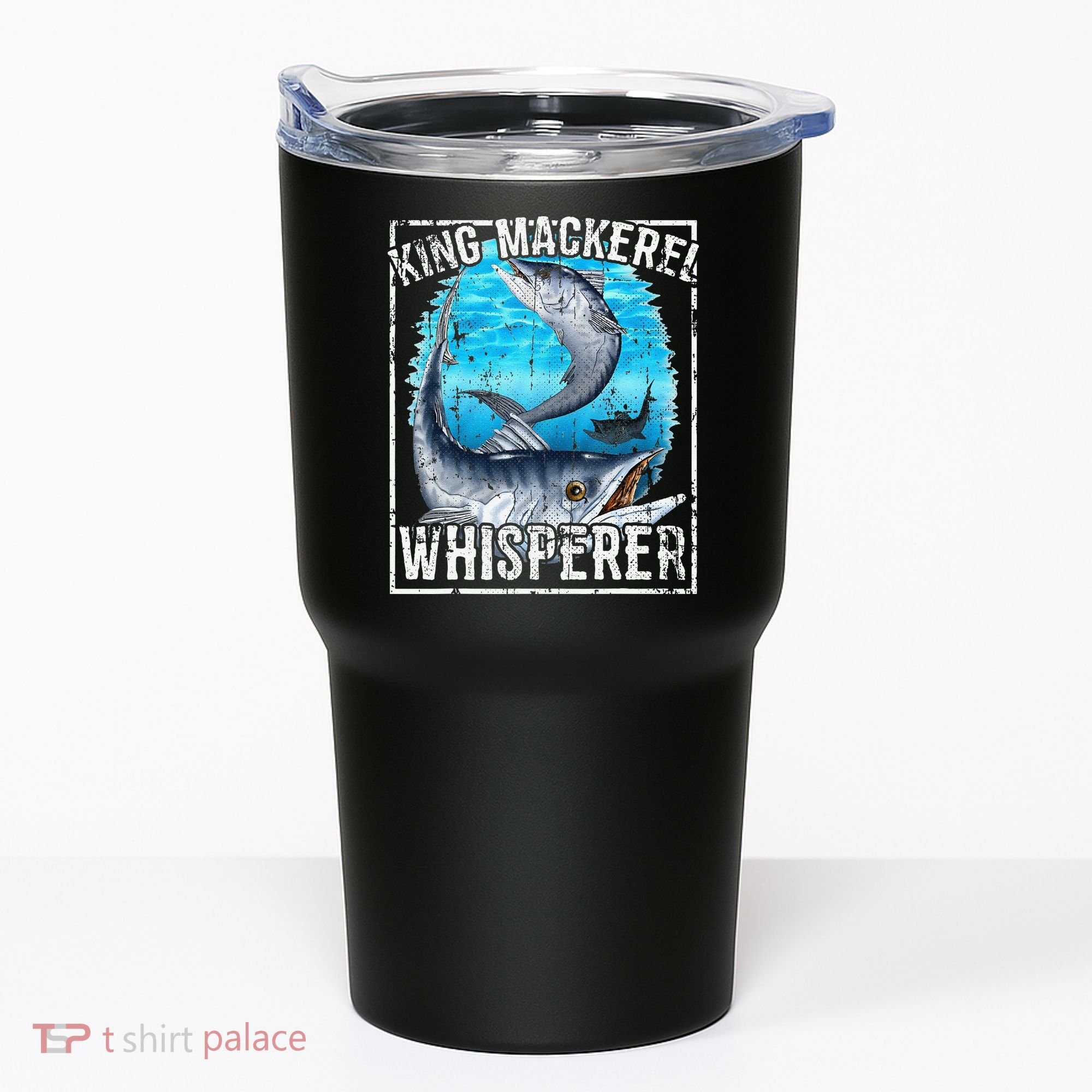 King Mackerel Whisperer Deep Sea Fishing Tumbler