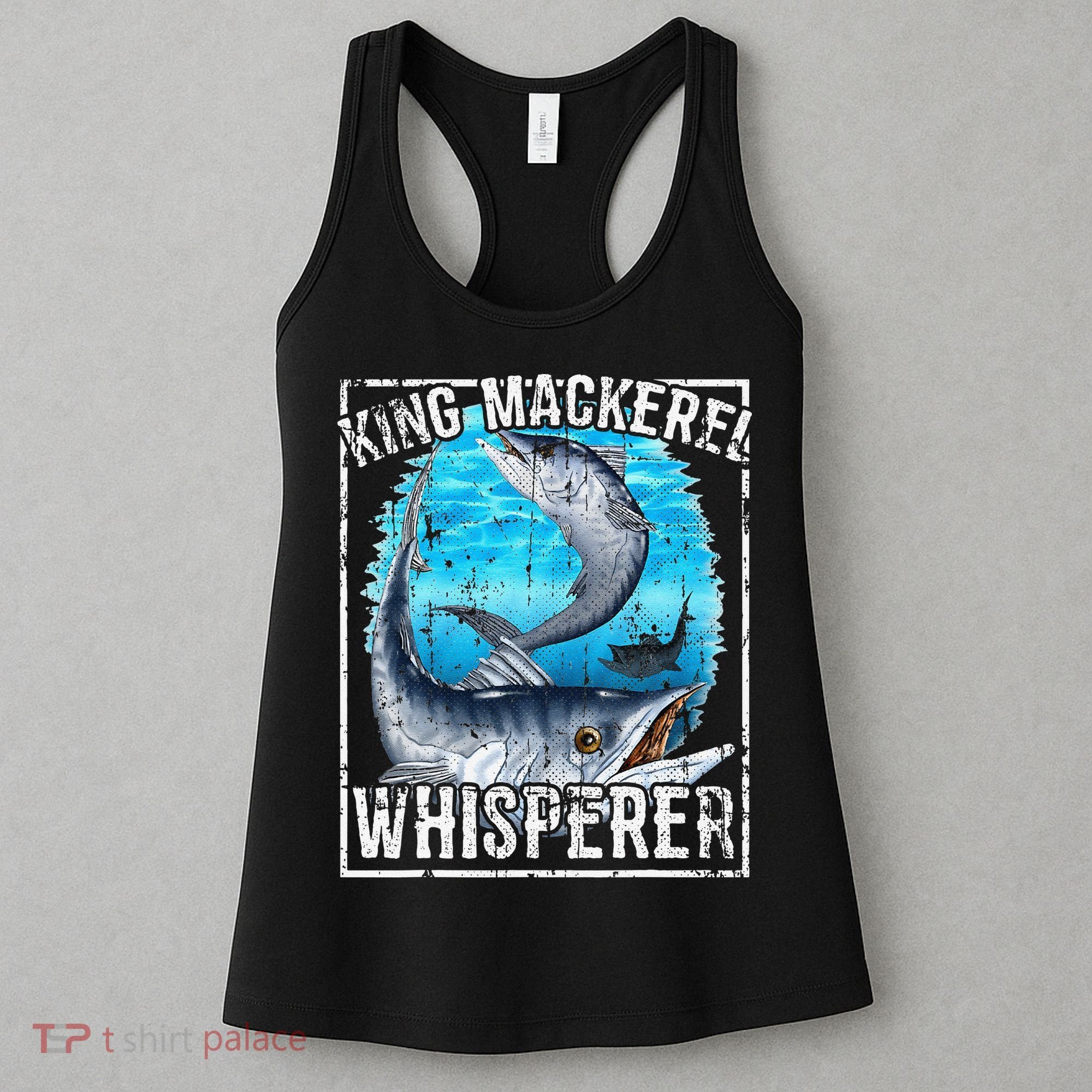 King Mackerel Whisperer Deep Sea Fishing Women's Tank Top