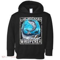 King Mackerel Whisperer Deep Sea Fishing Toddler Hoodie thumb 0