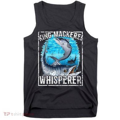 King Mackerel Whisperer Deep Sea Fishing Tank Top