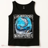 King Mackerel Whisperer Deep Sea Fishing Tank Top thumb 2