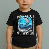 King Mackerel Whisperer Deep Sea Fishing Toddler T-Shirt thumb 2