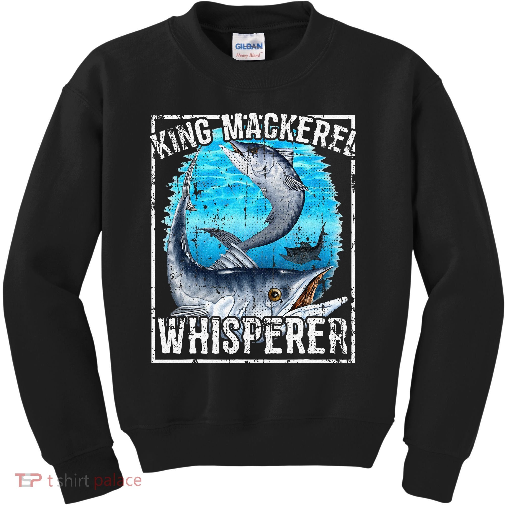 King Mackerel Whisperer Deep Sea Fishing Kids Sweatshirt