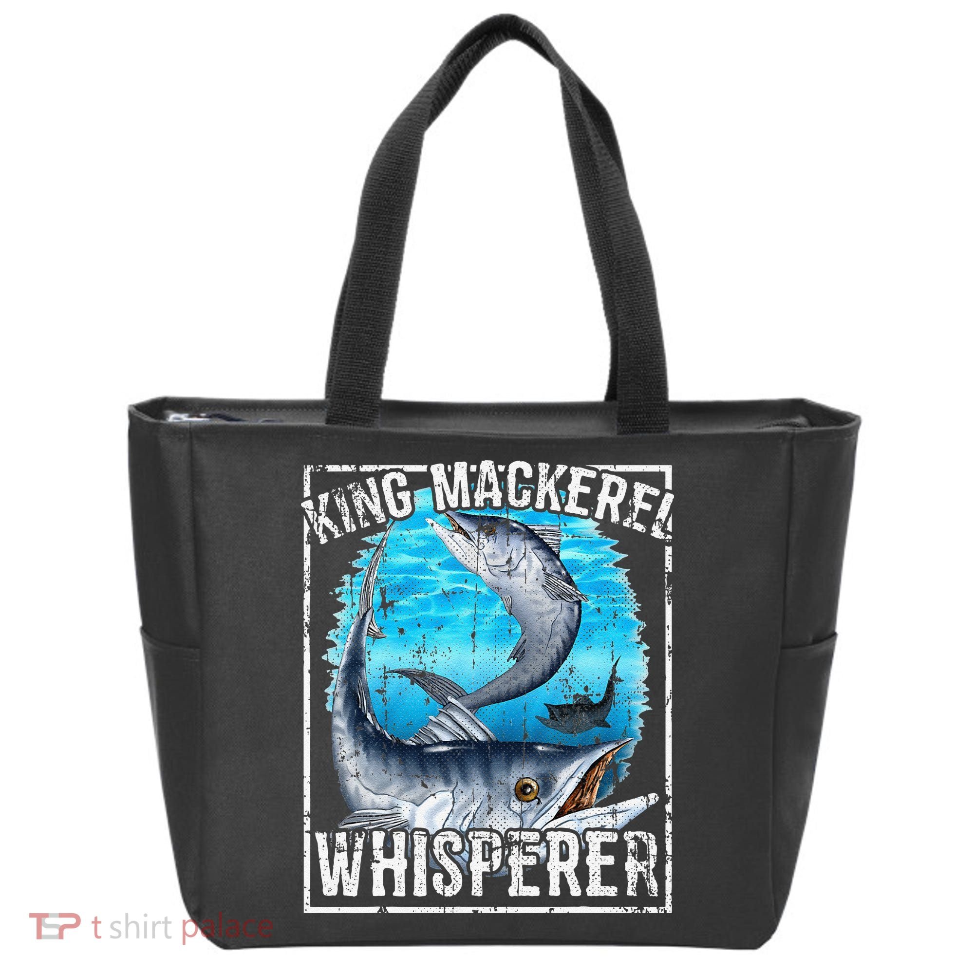 King Mackerel Whisperer Deep Sea Fishing Tote Bag