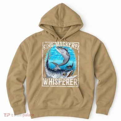King Mackerel Whisperer Deep Sea Fishing Hoodie