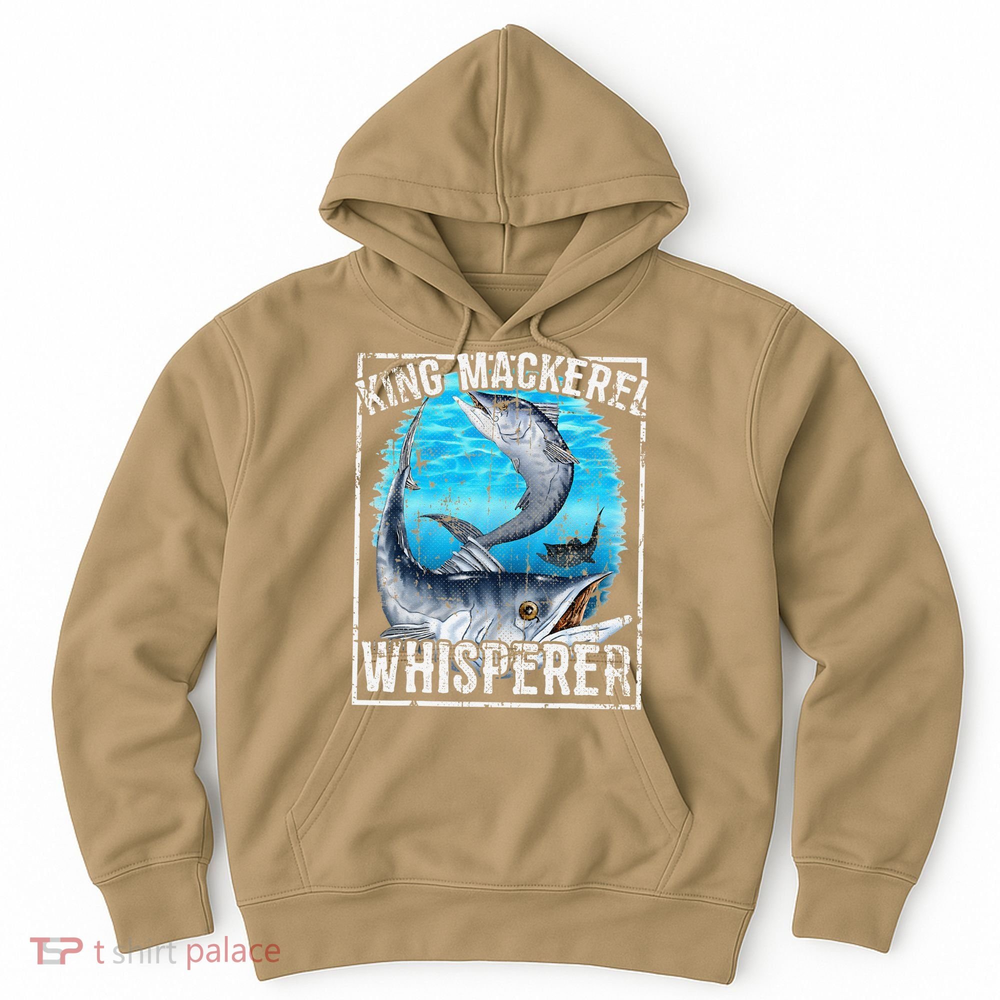 King Mackerel Whisperer Deep Sea Fishing Hoodie
