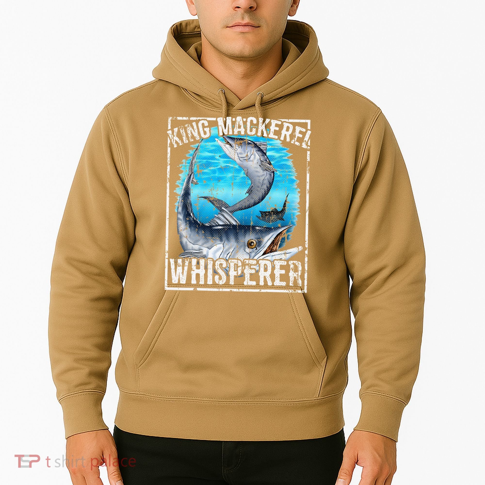 King Mackerel Whisperer Deep Sea Fishing Hoodie