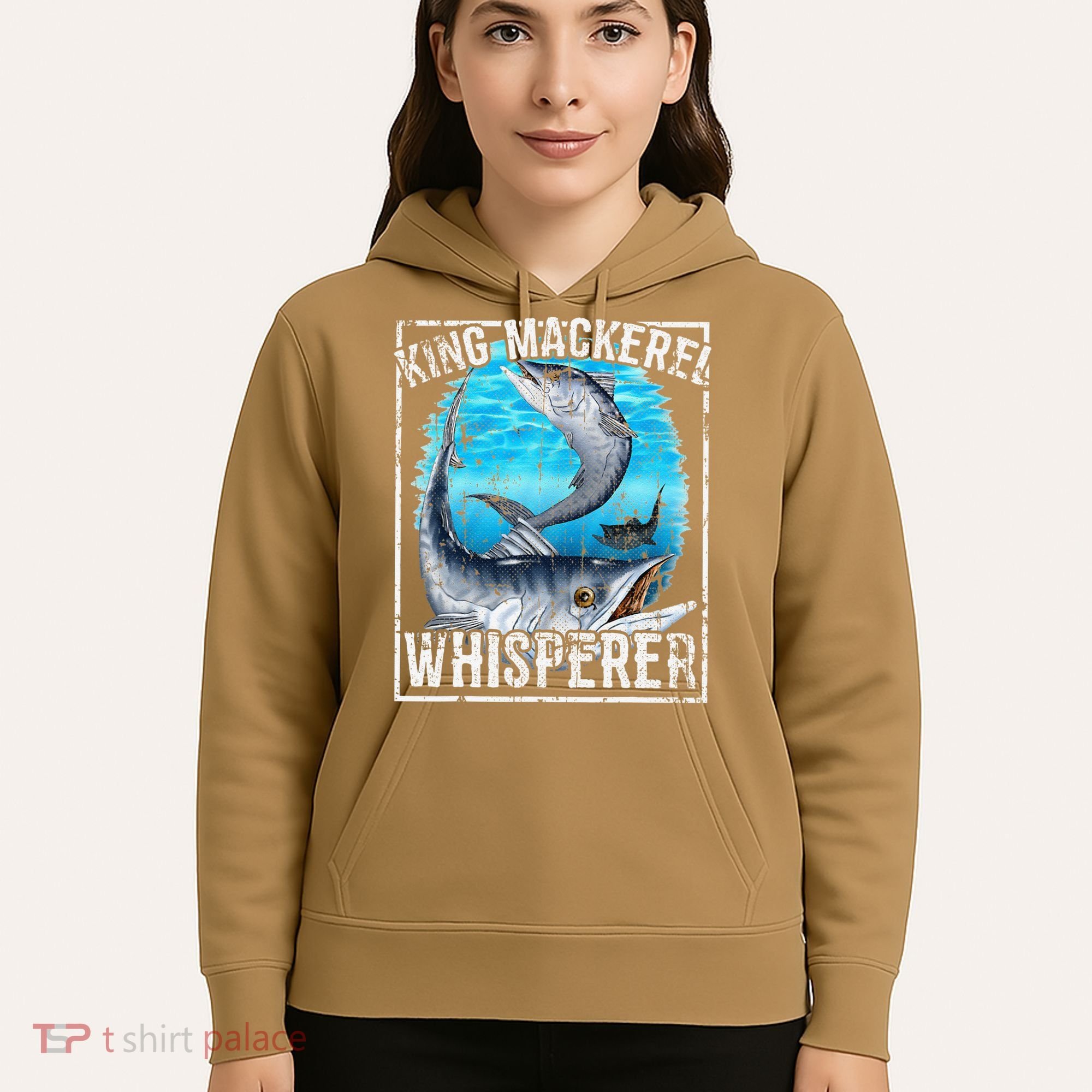 King Mackerel Whisperer Deep Sea Fishing Hoodie