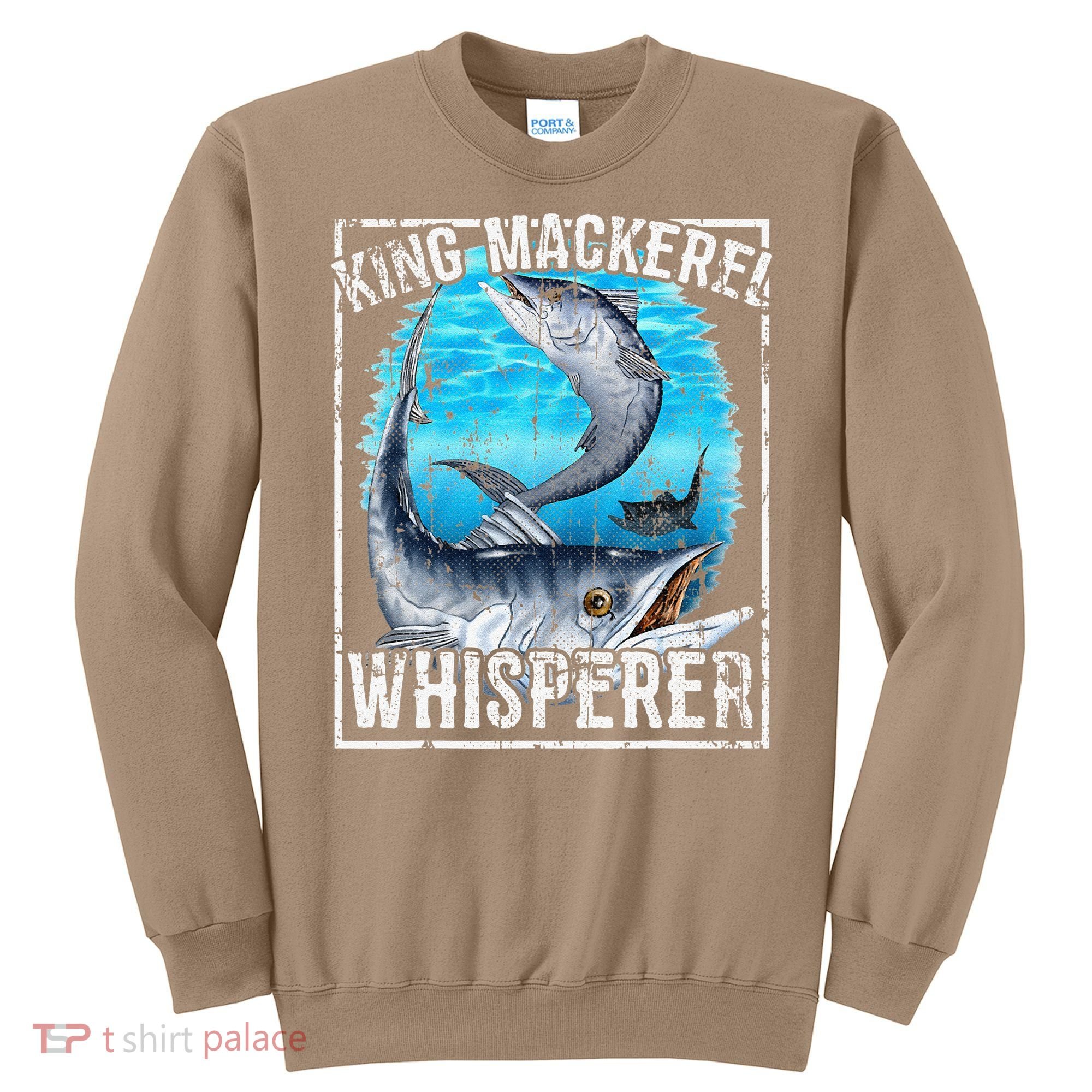 King Mackerel Whisperer Deep Sea Fishing Sweatshirt