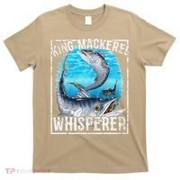 King Mackerel Whisperer Deep Sea Fishing T-Shirt thumb 0