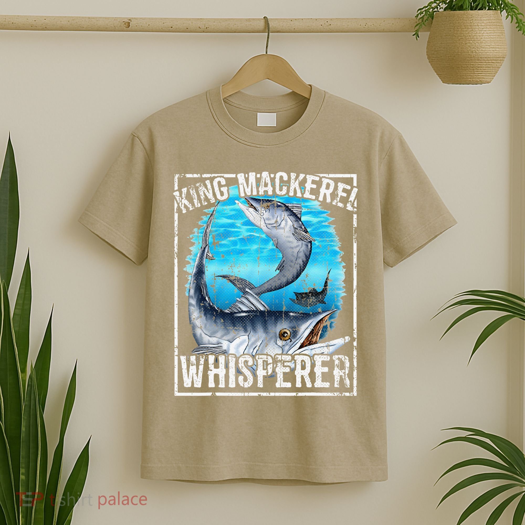 King Mackerel Whisperer Deep Sea Fishing T-Shirt