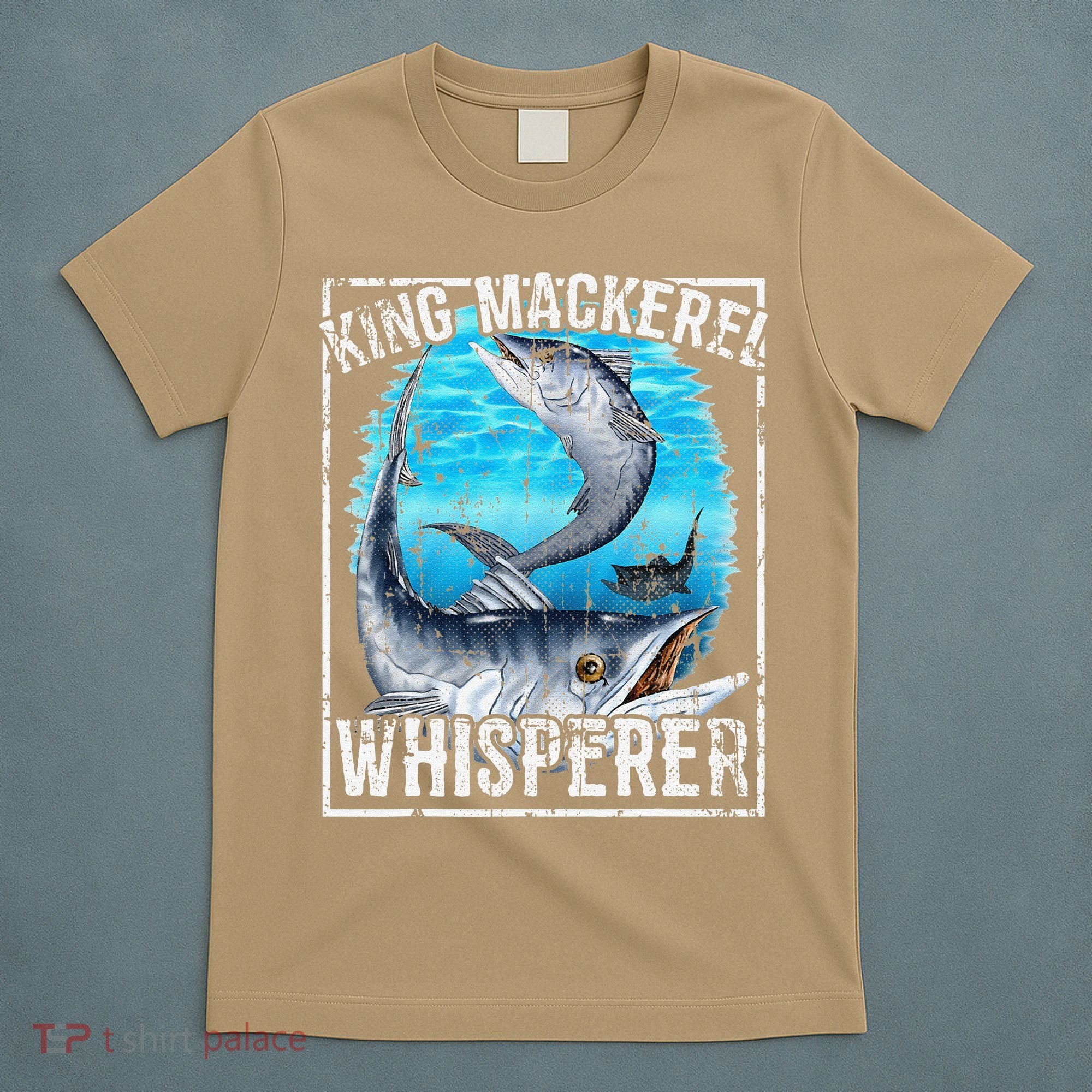 King Mackerel Whisperer Deep Sea Fishing T-Shirt