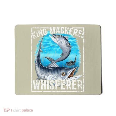 King Mackerel Whisperer Deep Sea Fishing Mousepad