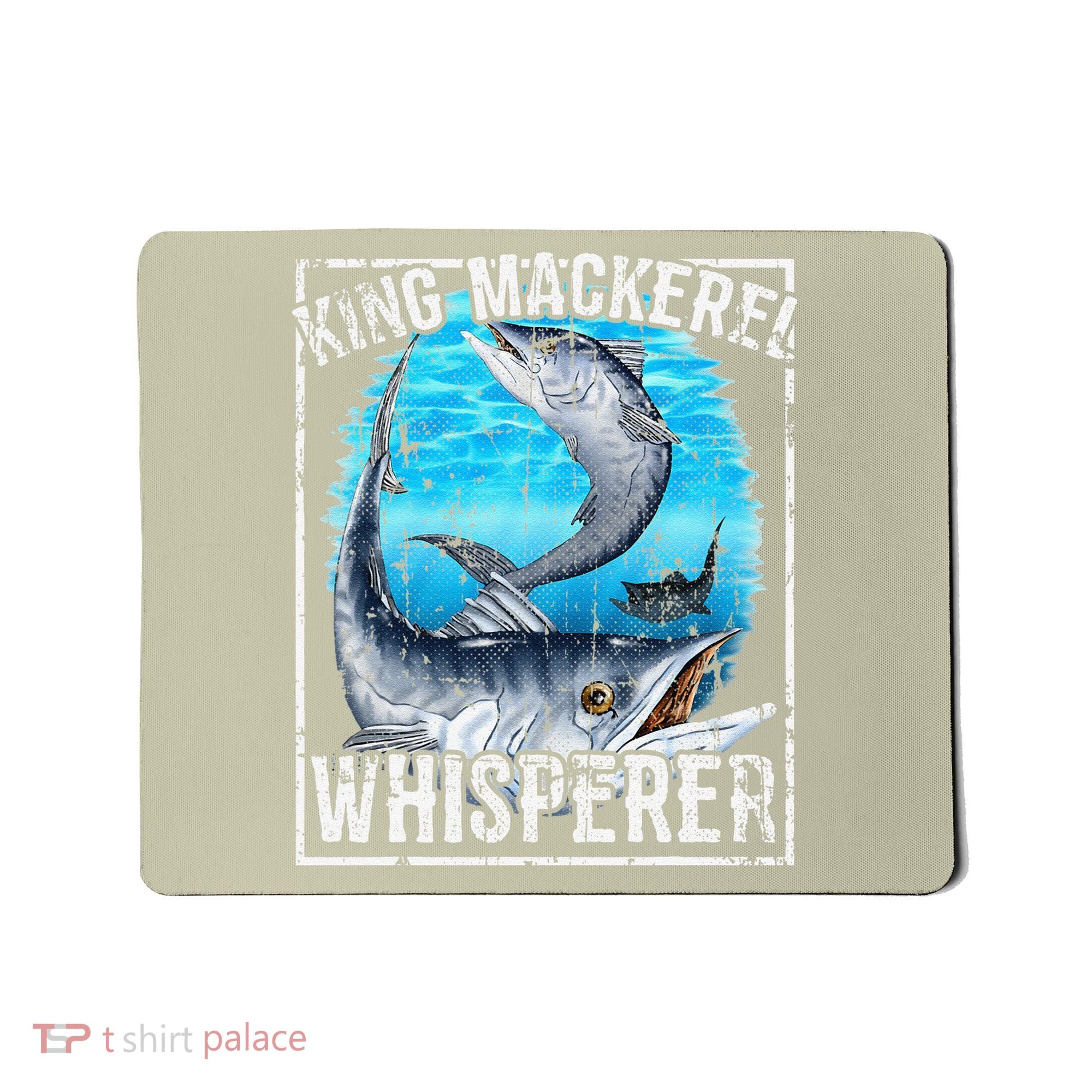 King Mackerel Whisperer Deep Sea Fishing Mousepad