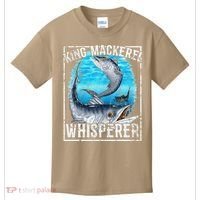 King Mackerel Whisperer Deep Sea Fishing Kids T-Shirt thumb 0