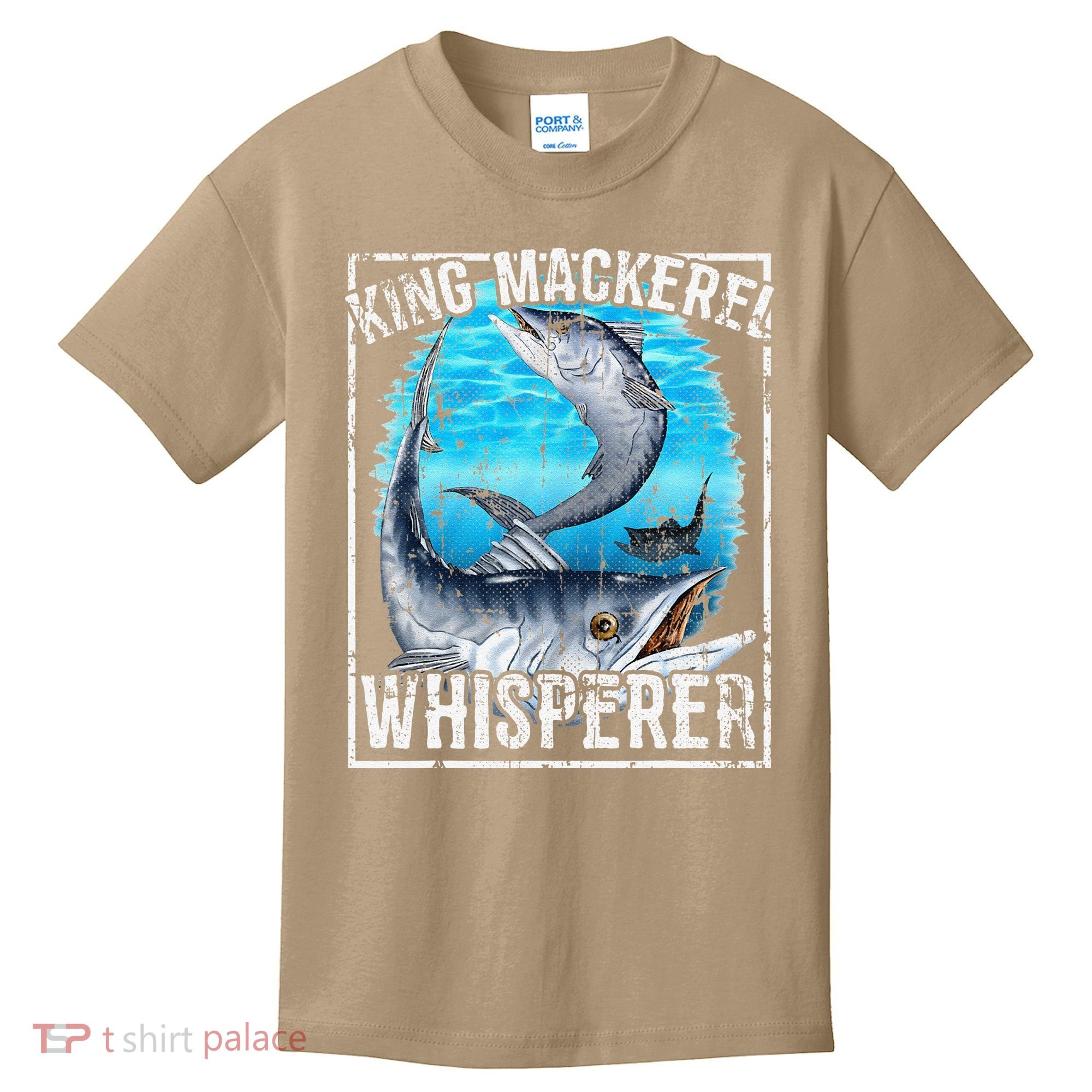 King Mackerel Whisperer Deep Sea Fishing Kids T-Shirt