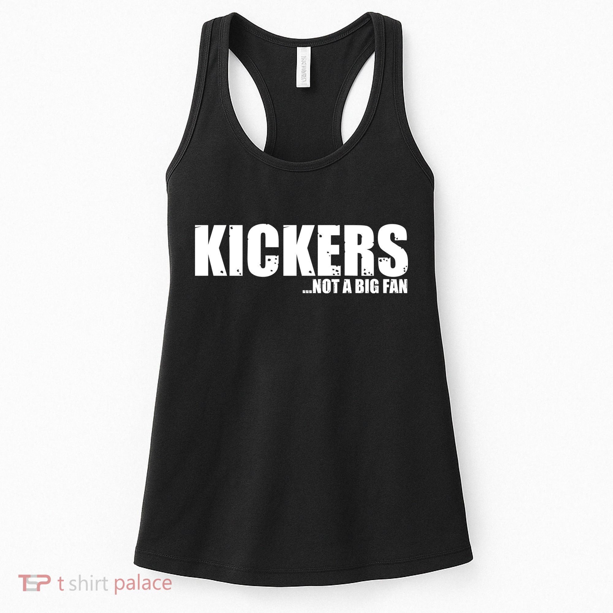 Kickers Not A Big Fan Fantasy Football Draft Day Women's Tank Top