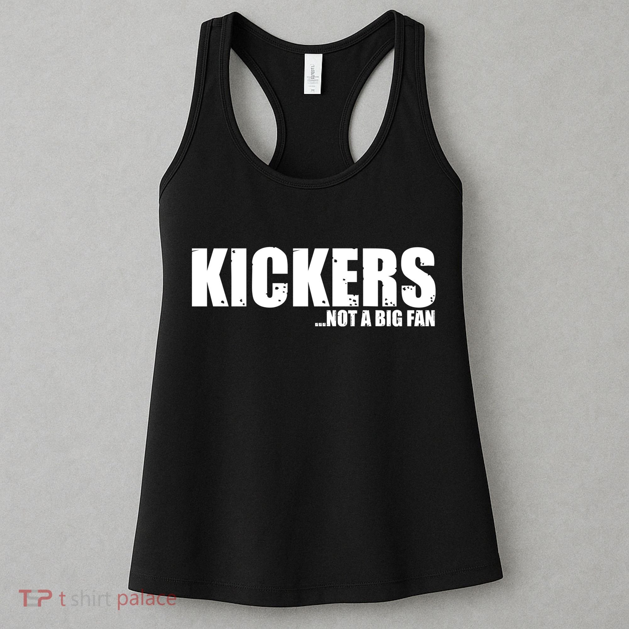 Kickers Not A Big Fan Fantasy Football Draft Day Women's Tank Top