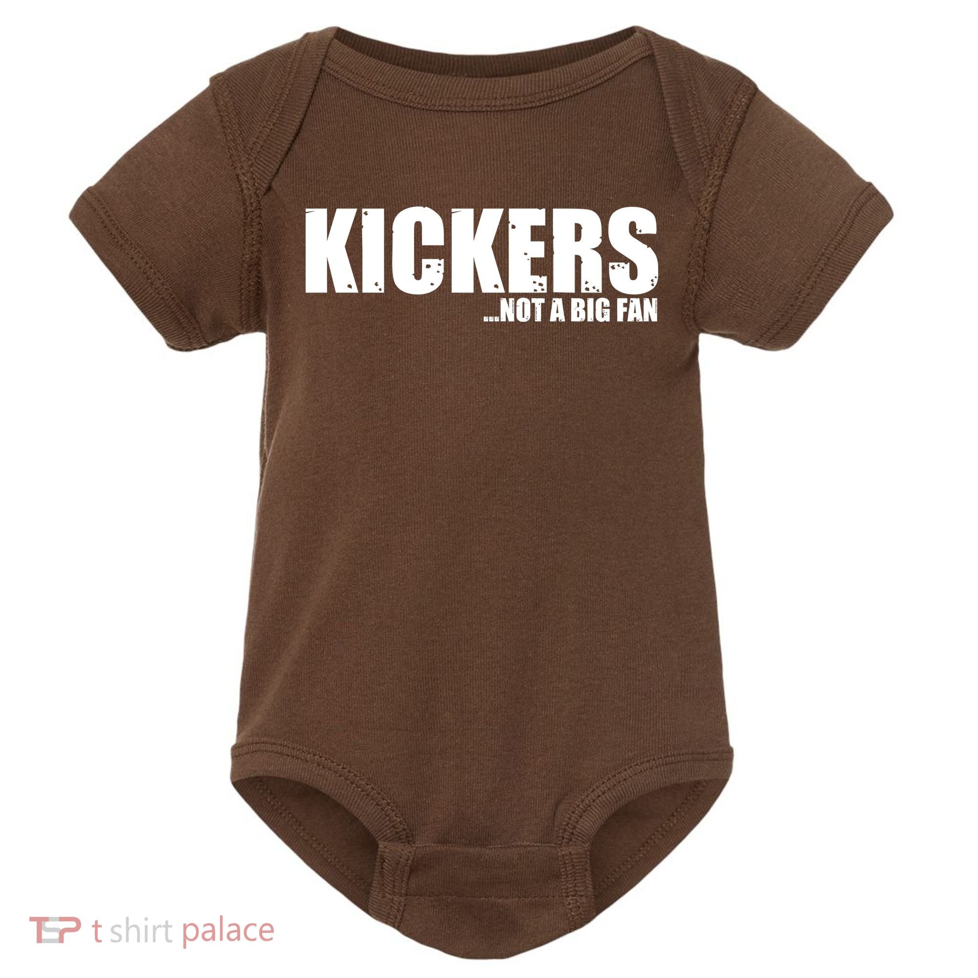 Kickers Not A Big Fan Fantasy Football Draft Day Baby Bodysuit