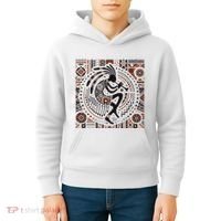 Kokopelli Native American For Women Kokopelli Kids Hoodie thumb 4