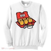 Kitten Nuggets Cute Fast Food Cat Food Lover Sweatshirt thumb 0