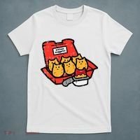 Kitten Nuggets Cute Fast Food Cat Food Lover T-Shirt thumb 5