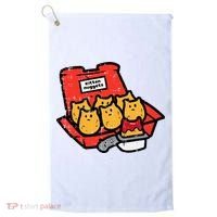 Kitten Nuggets Cute Fast Food Cat Food Lover Golf Towel thumb 0