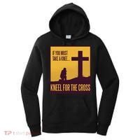 Kneel For The Cross Christian Women's Hoodie thumb 0