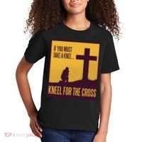 Kneel For The Cross Christian Kids T-Shirt thumb 2