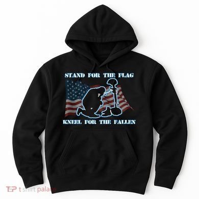 Kneel For The Fallen US Troops Hoodie