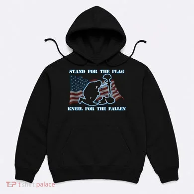 Kneel For The Fallen US Troops Hoodie