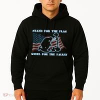 Kneel For The Fallen US Troops Hoodie thumb 2