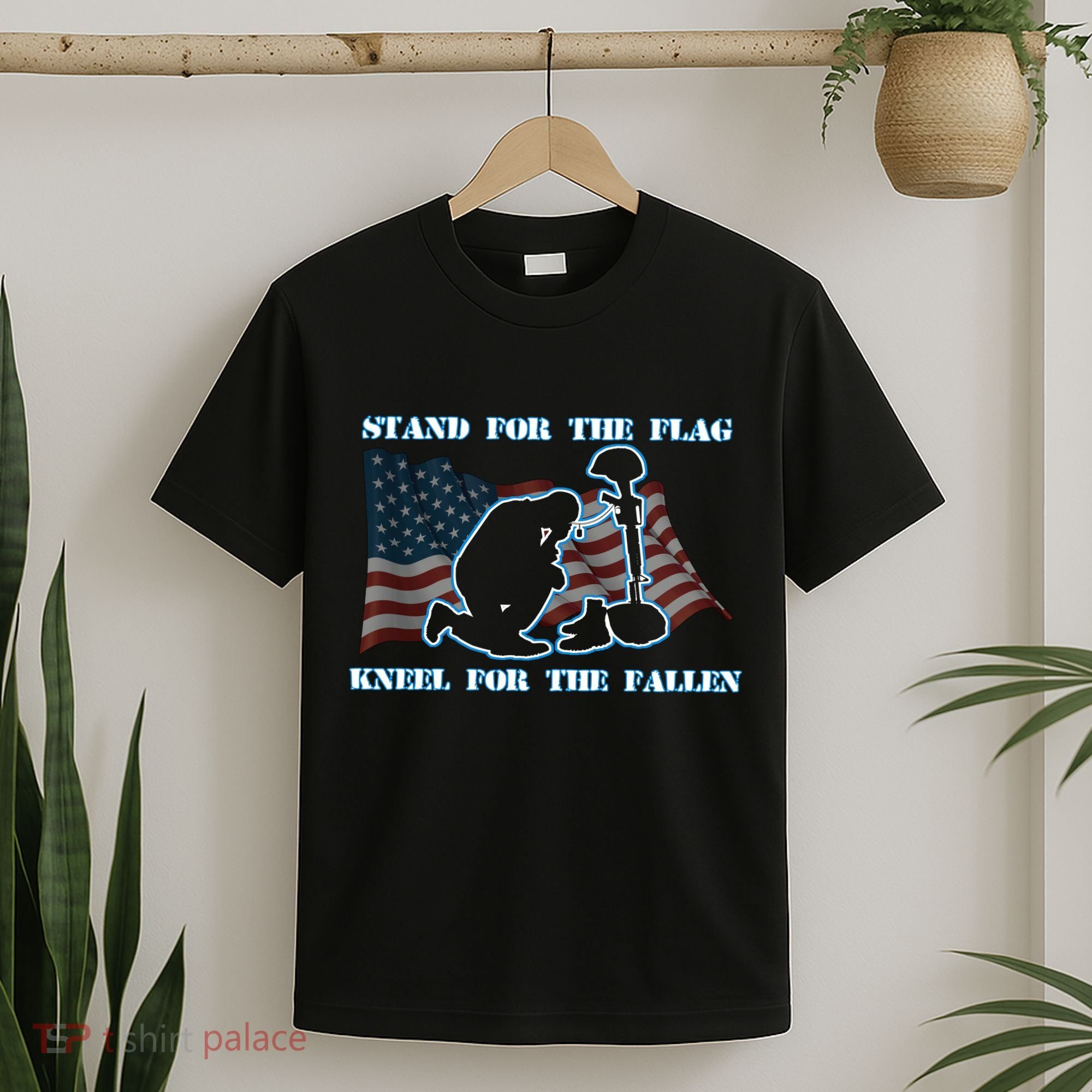 Kneel For The Fallen US Troops T-Shirt