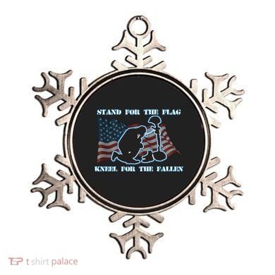 Kneel For The Fallen US Troops Ornament