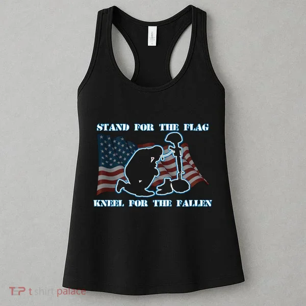 Kneel For The Fallen US Troops Women's Tank Top