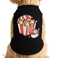 Kitten Nuggets Food Pun Cat Kittens Chicken Nuggets Doggie Tank thumb 0