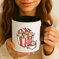 Kitten Nuggets Food Pun Cat Kittens Chicken Nuggets Coffee Mug thumb 3
