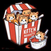 Kitten Nuggets Food Pun Cat Kittens Chicken Nuggets Coffee Mug thumb 5