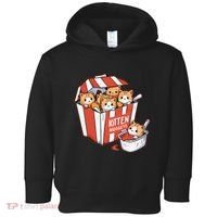 Kitten Nuggets Food Pun Cat Kittens Chicken Nuggets Toddler Hoodie thumb 0