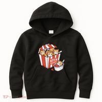 Kitten Nuggets Food Pun Cat Kittens Chicken Nuggets Kids Hoodie thumb 0