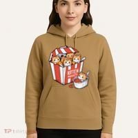 Kitten Nuggets Food Pun Cat Kittens Chicken Nuggets Hoodie thumb 5