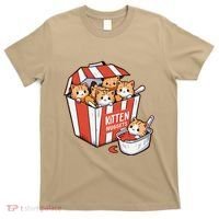 Kitten Nuggets Food Pun Cat Kittens Chicken Nuggets T-Shirt thumb 0