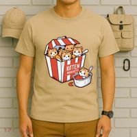 Kitten Nuggets Food Pun Cat Kittens Chicken Nuggets T-Shirt thumb 6