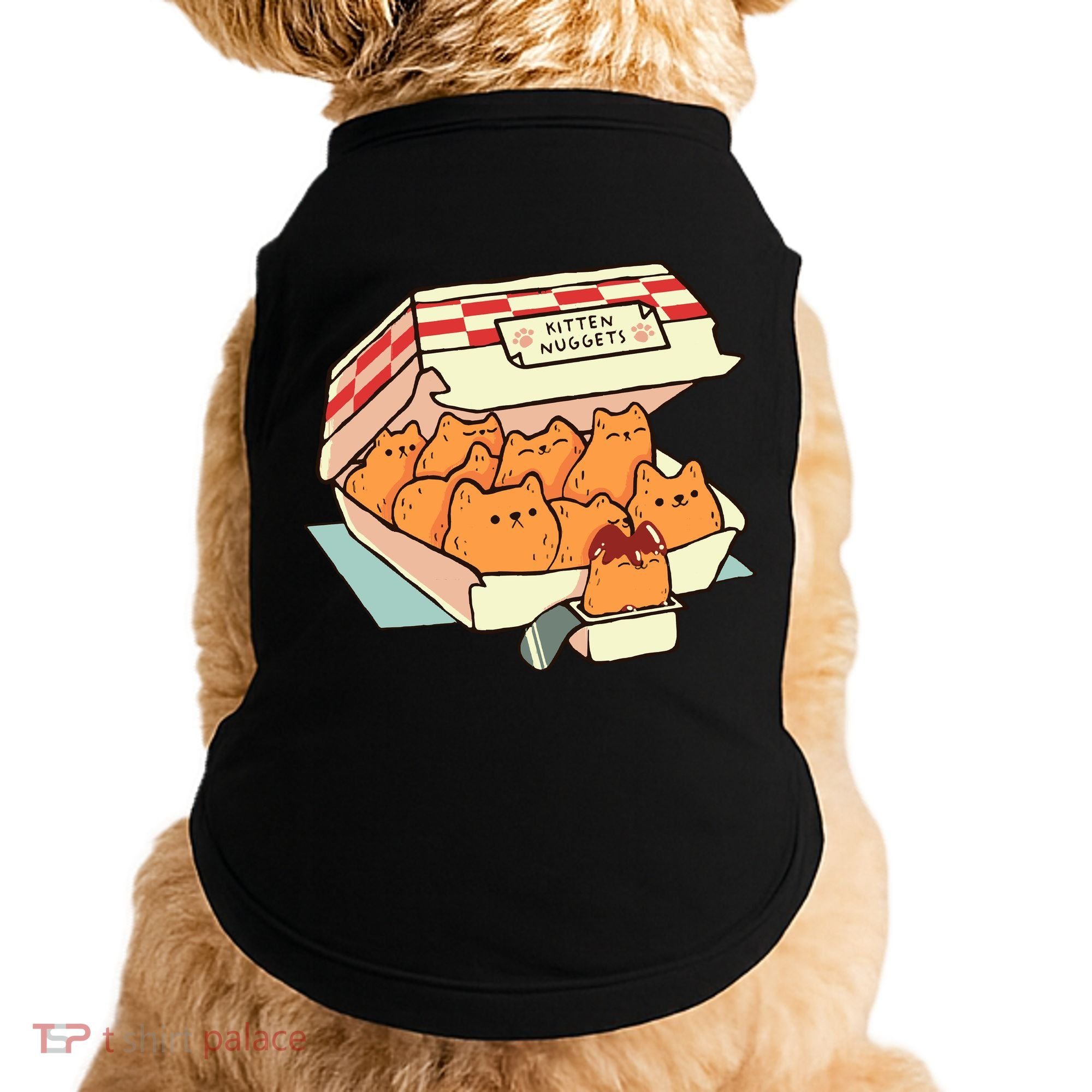 Kitten Nuggets Fast Food Cat By Tobe Fonseca Doggie Tank