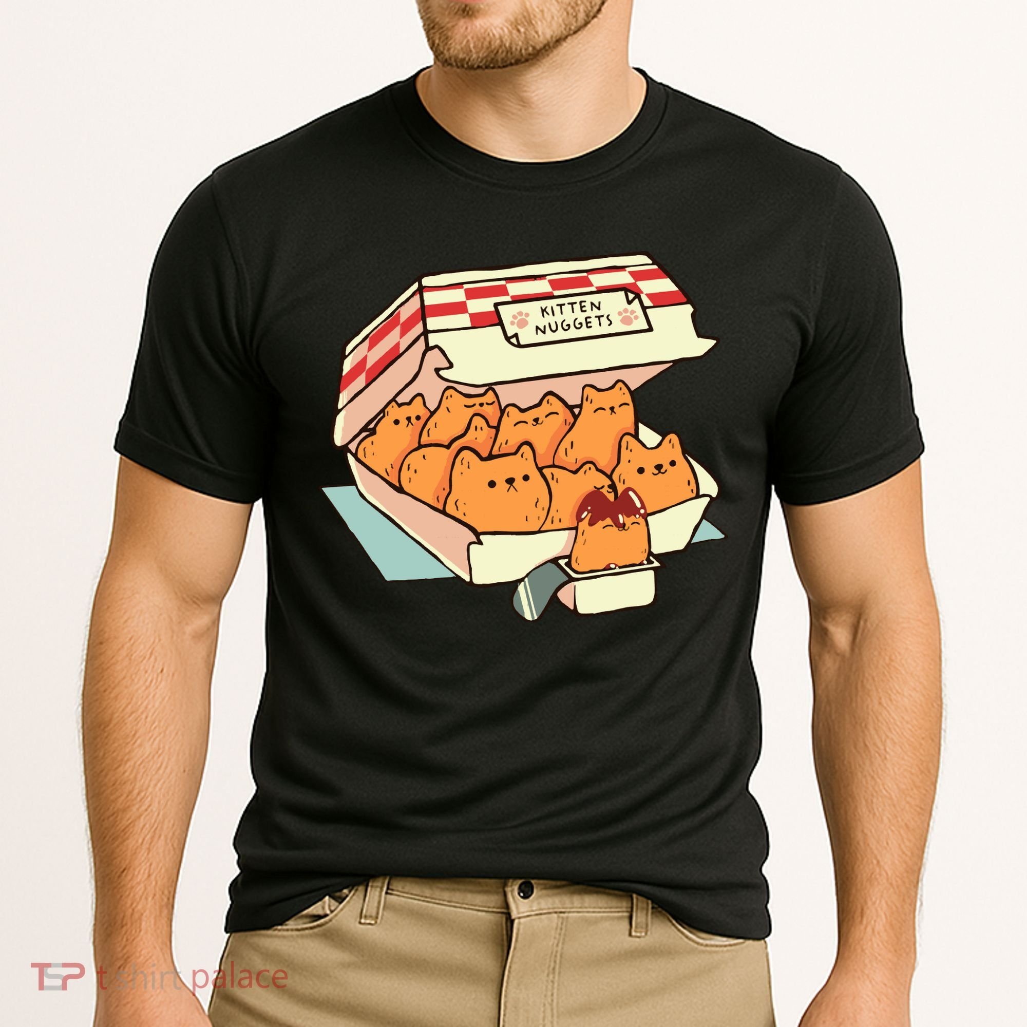 Kitten Nuggets Fast Food Cat By Tobe Fonseca Cooling Performance Crew T-Shirt